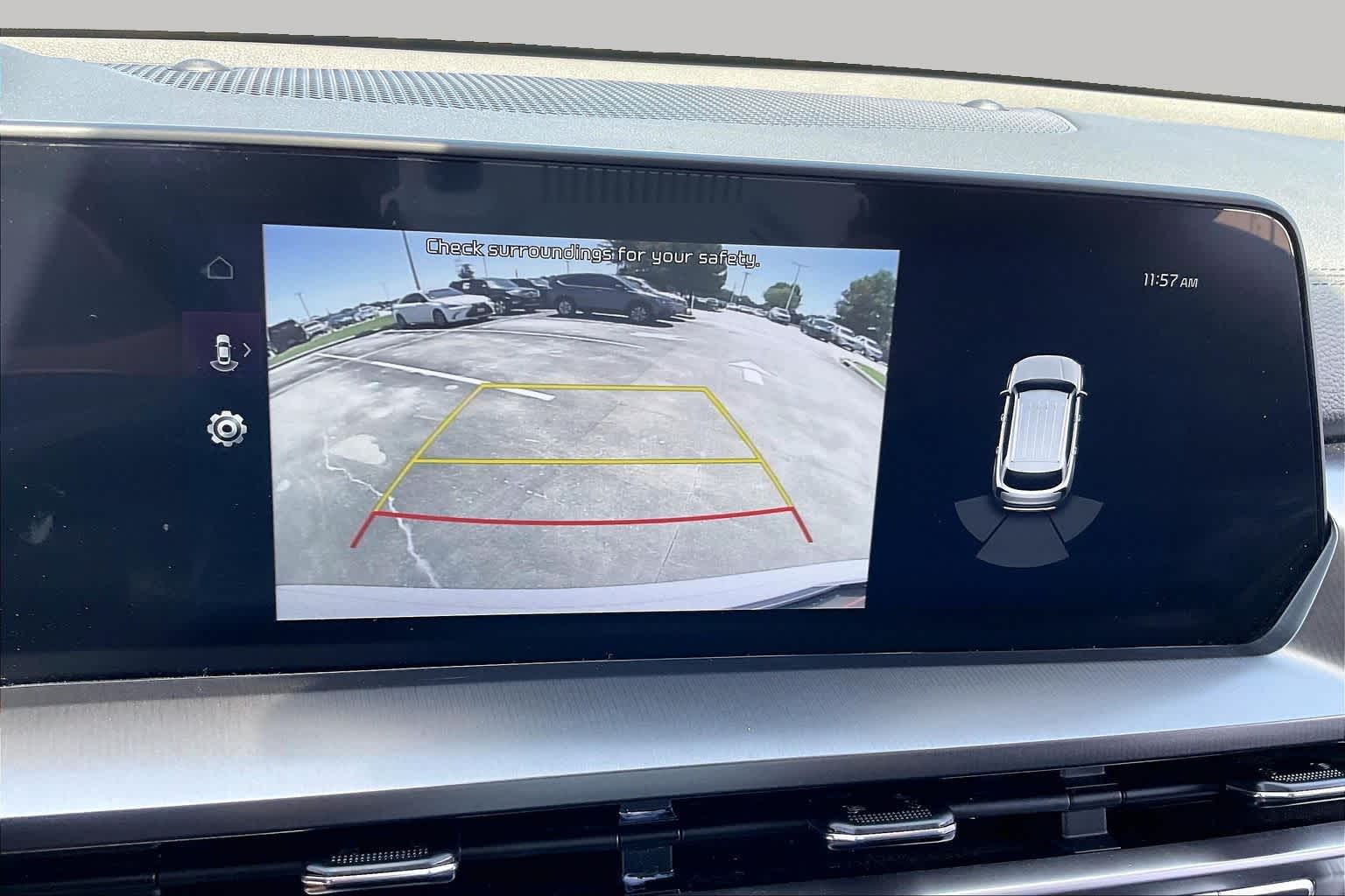 2025 Kia Telluride S Glacial White Pearl at Beck & Masten Kia