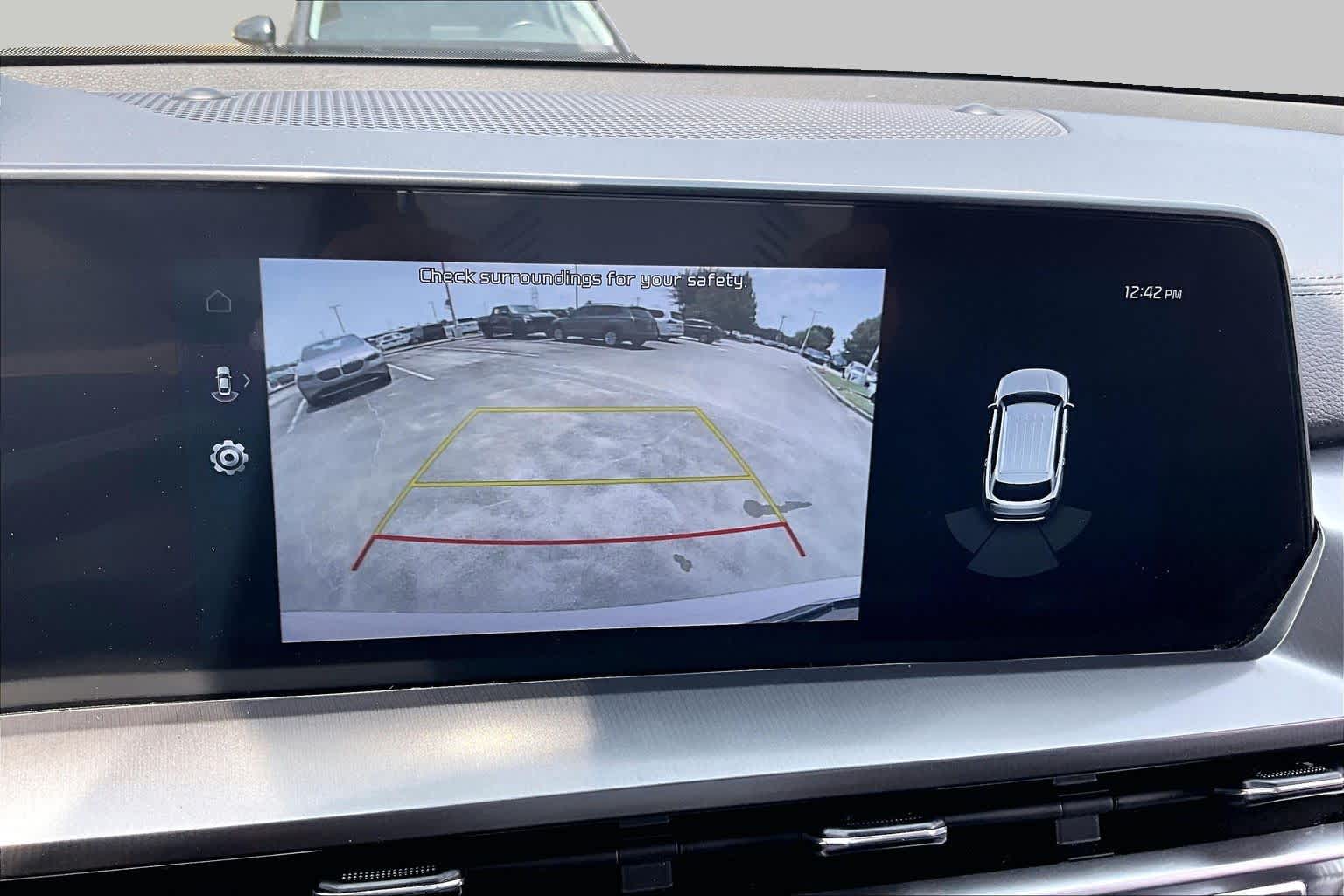 2025 Kia Telluride S Glacial White Pearl at Westside Kia