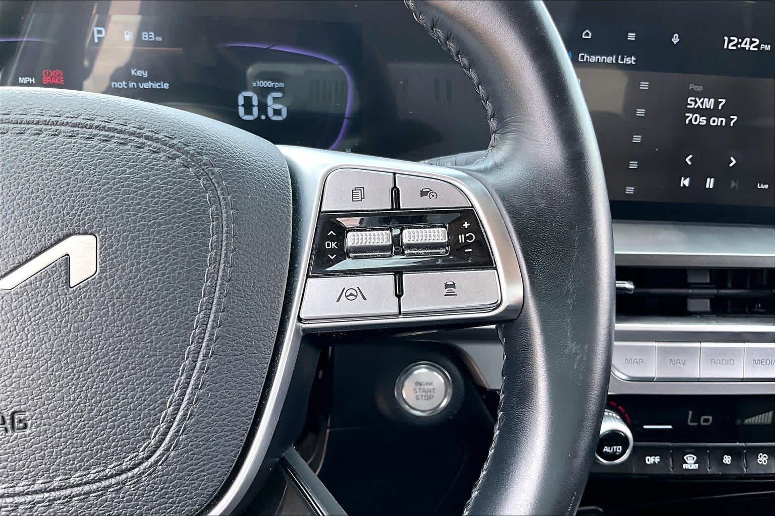 2025 Kia Telluride S Glacial White Pearl at Westside Kia