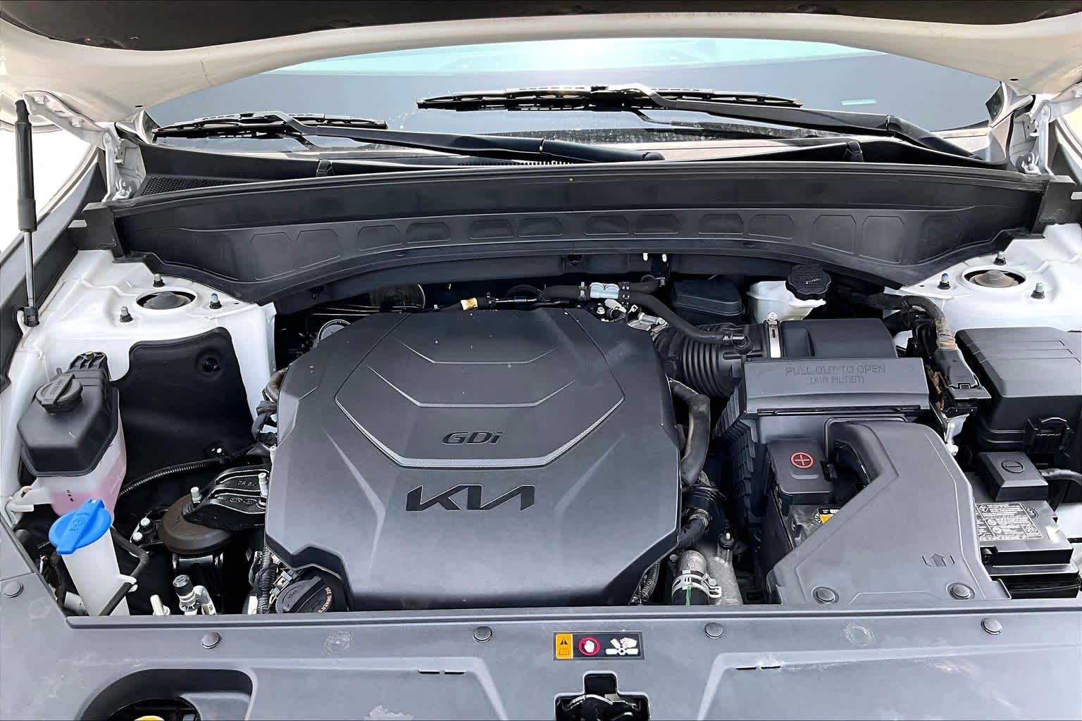 2025 Kia Telluride S Glacial White Pearl at Westside Kia
