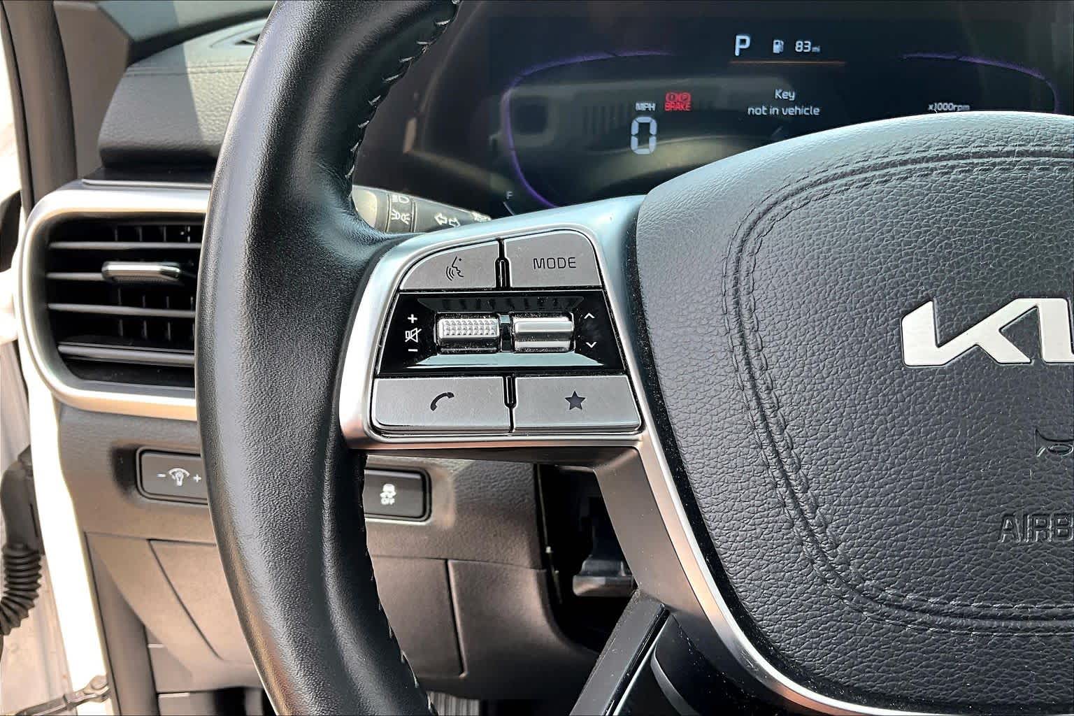 2025 Kia Telluride S Glacial White Pearl at Westside Kia