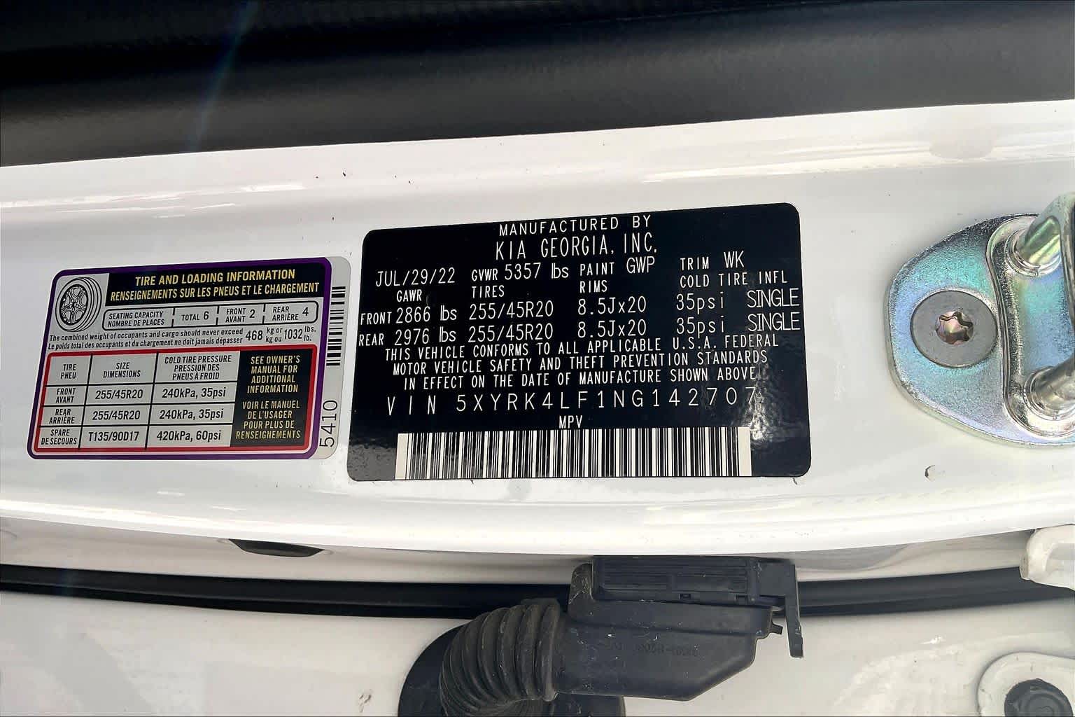 2022 Kia Sorento SX Glacial White Pearl at Lone Star Chevrolet