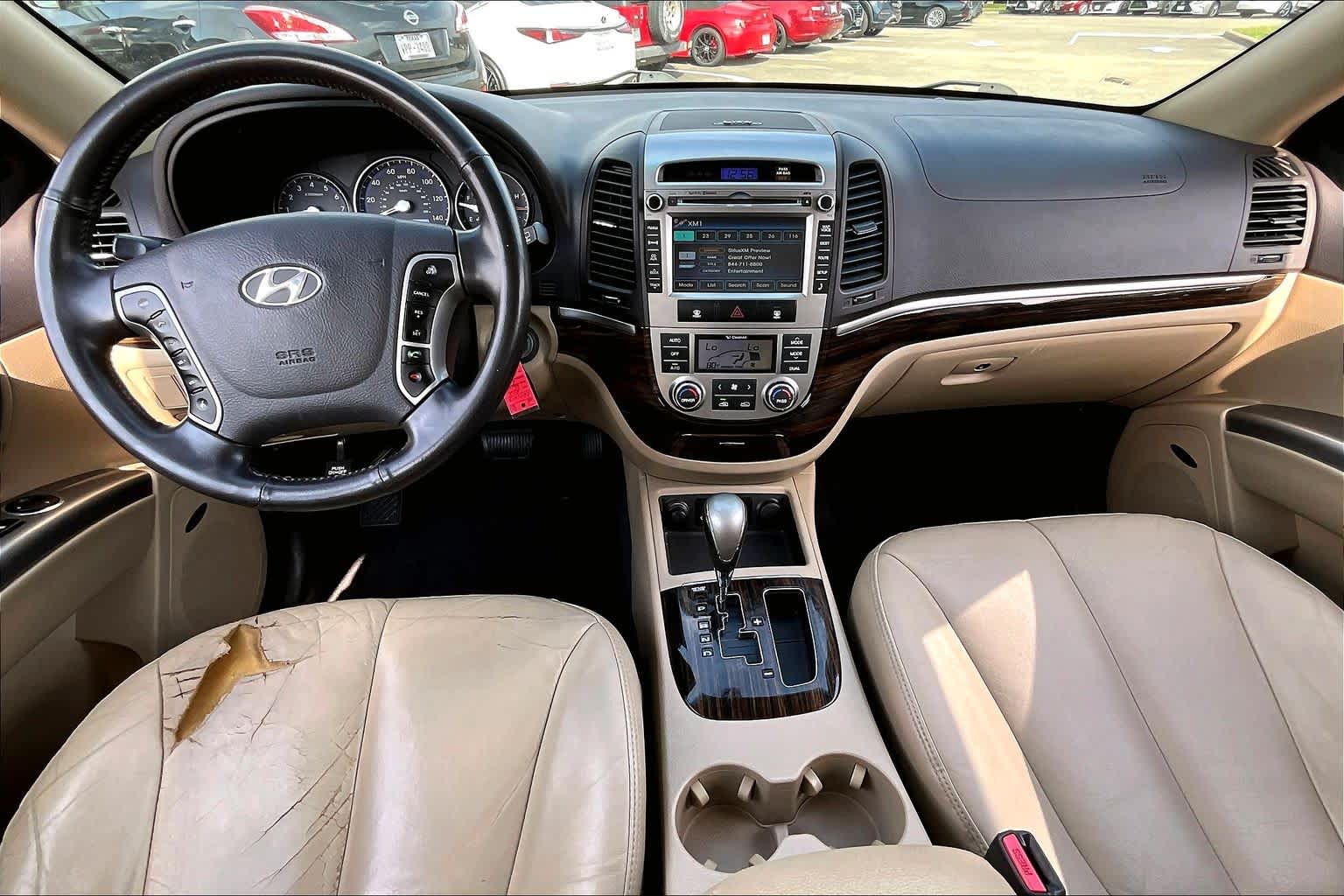 2012 Hyundai Santa Fe Limited Pacific Blue Pearl at Lexus Southwest Houston