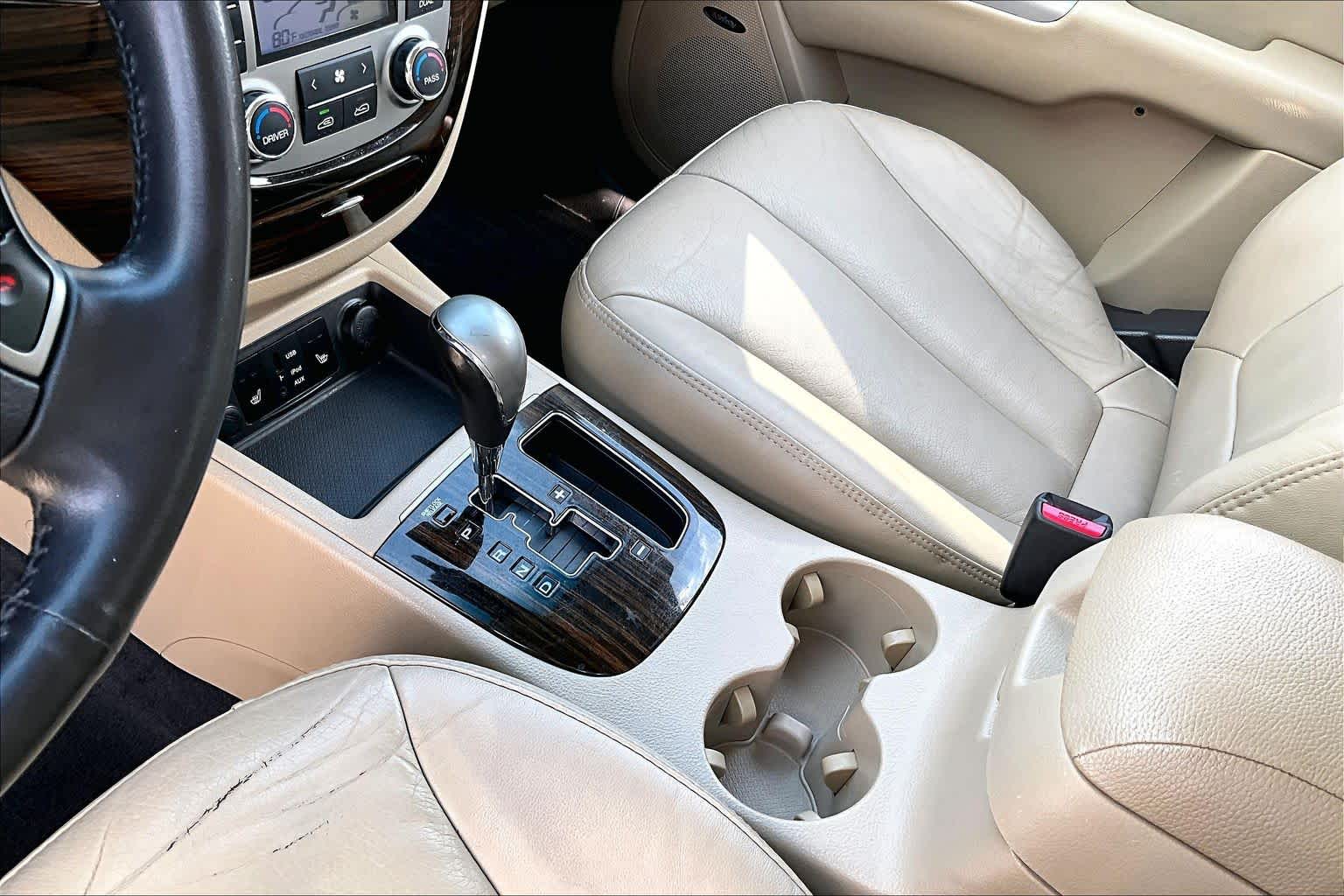 2012 Hyundai Santa Fe Limited Pacific Blue Pearl at Lexus Southwest Houston