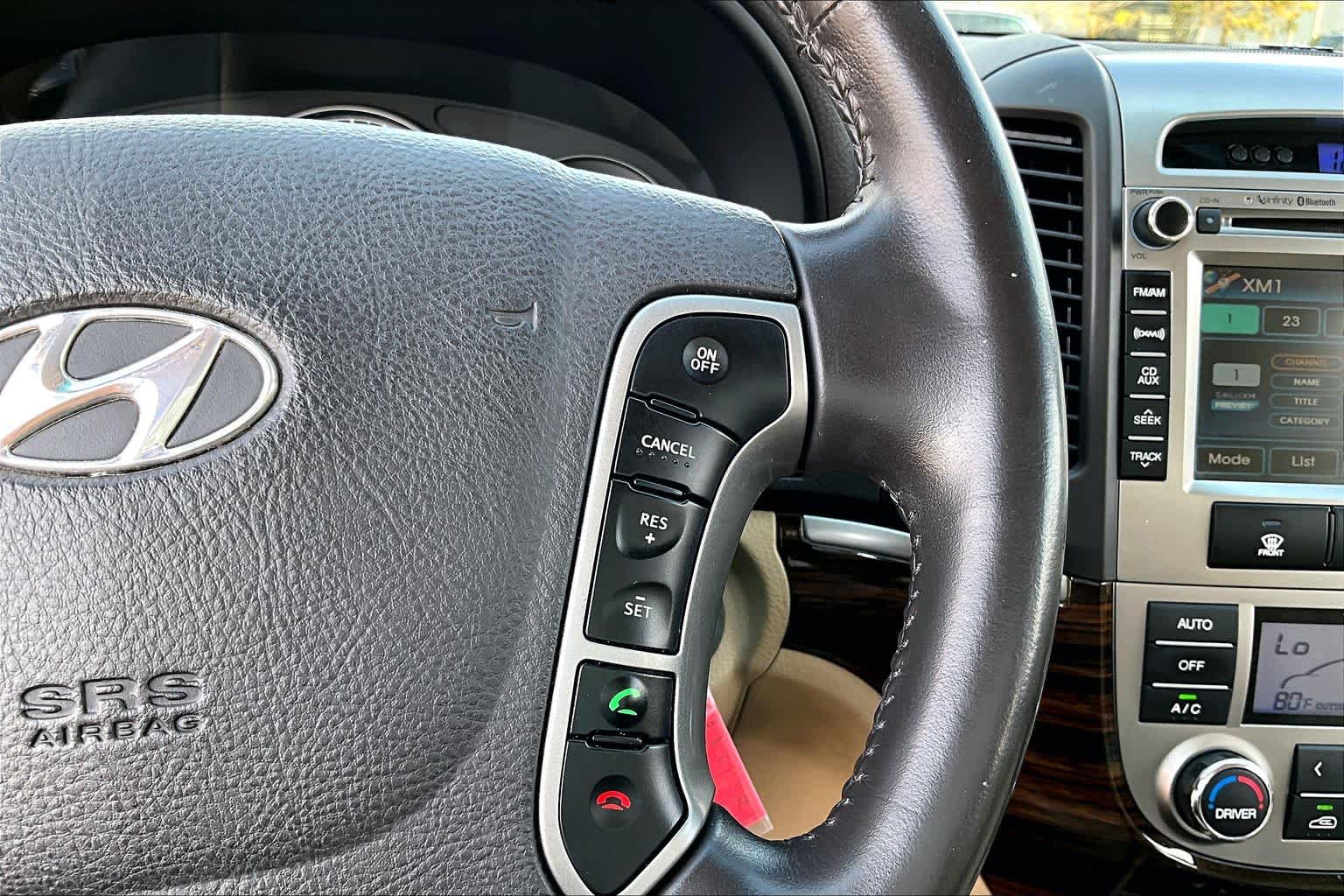 2012 Hyundai Santa Fe Limited Pacific Blue Pearl at Lexus Southwest Houston