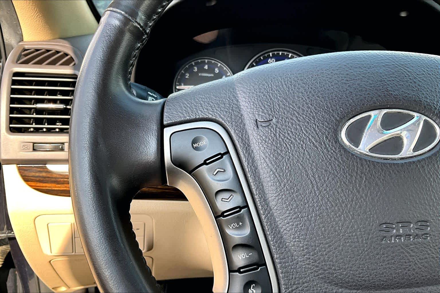 2012 Hyundai Santa Fe Limited Pacific Blue Pearl at Lexus Southwest Houston