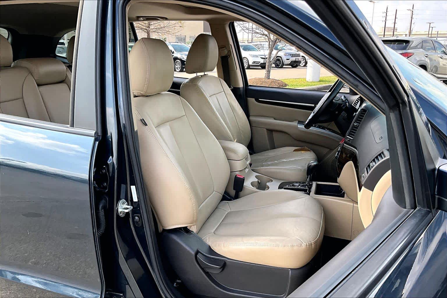 2012 Hyundai Santa Fe Limited Pacific Blue Pearl at Lexus Southwest Houston