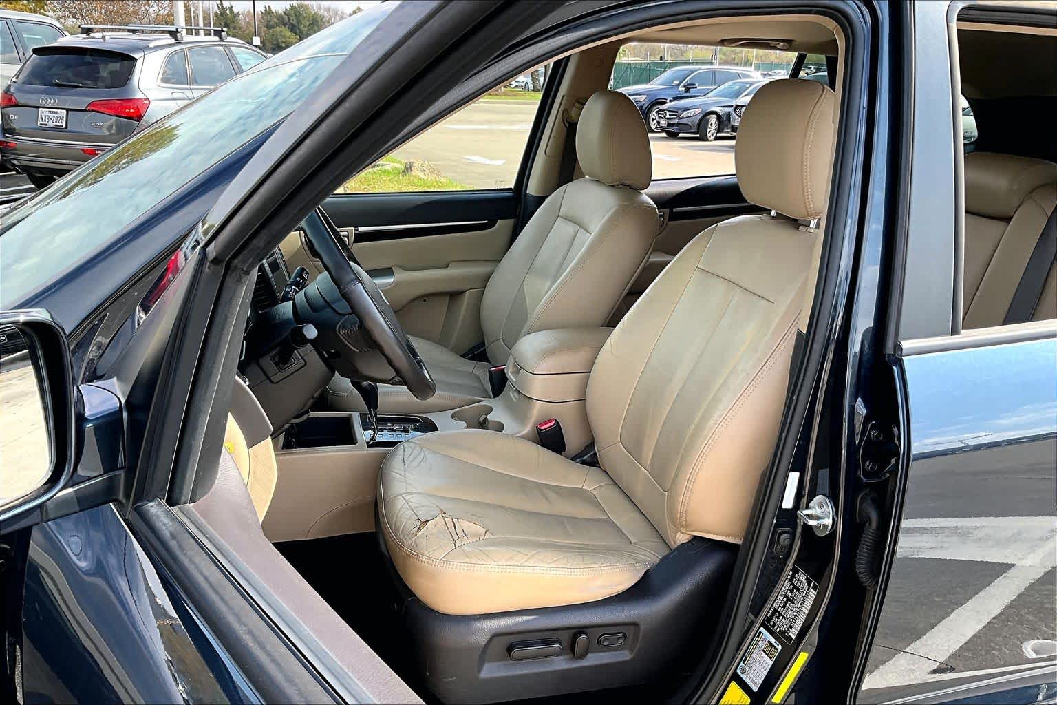 2012 Hyundai Santa Fe Limited Pacific Blue Pearl at Lexus Southwest Houston