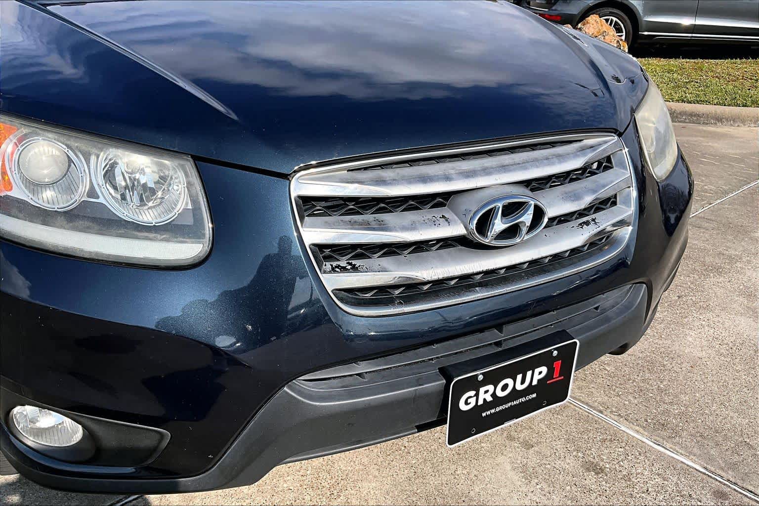 2012 Hyundai Santa Fe Limited Pacific Blue Pearl at Lexus Southwest Houston