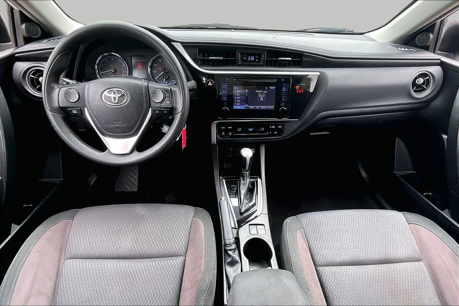 2018 Toyota Corolla LE Super White at AutoNation USA Katy