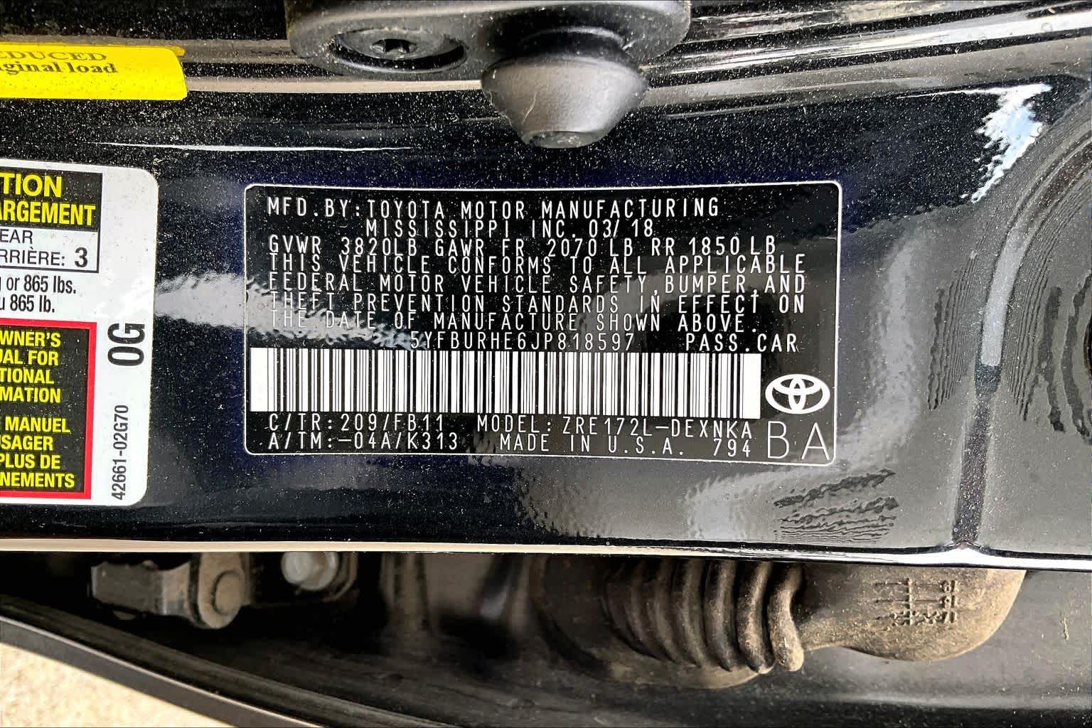 2018 Toyota Corolla photo 35 of 35