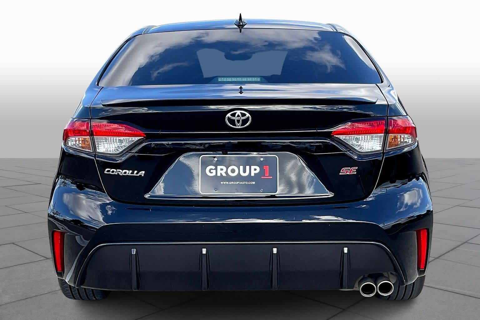 2024 Toyota Corolla SE Midnight Black Metallic at HGreg Houston