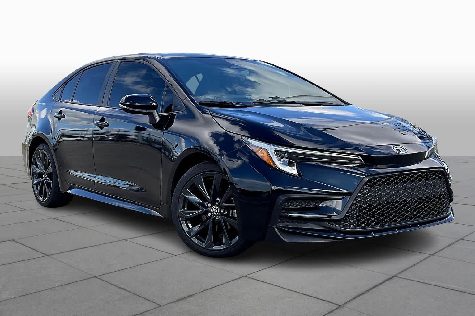 2024 Toyota Corolla SE Midnight Black Metallic at HGreg Houston