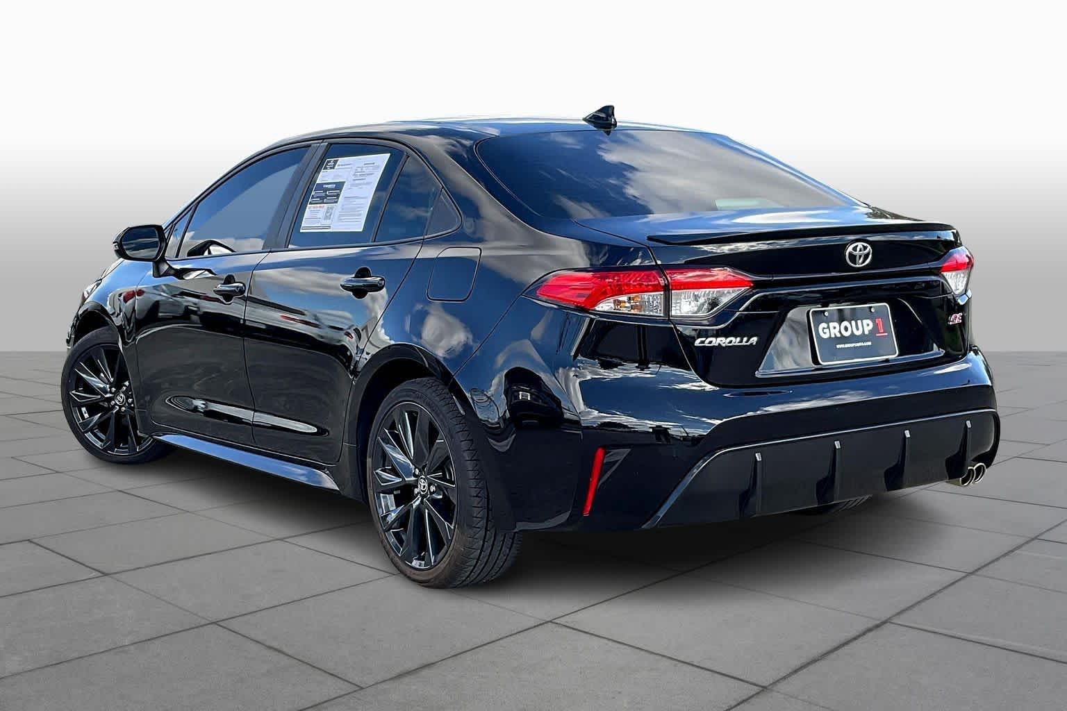 2024 Toyota Corolla SE Midnight Black Metallic at HGreg Houston