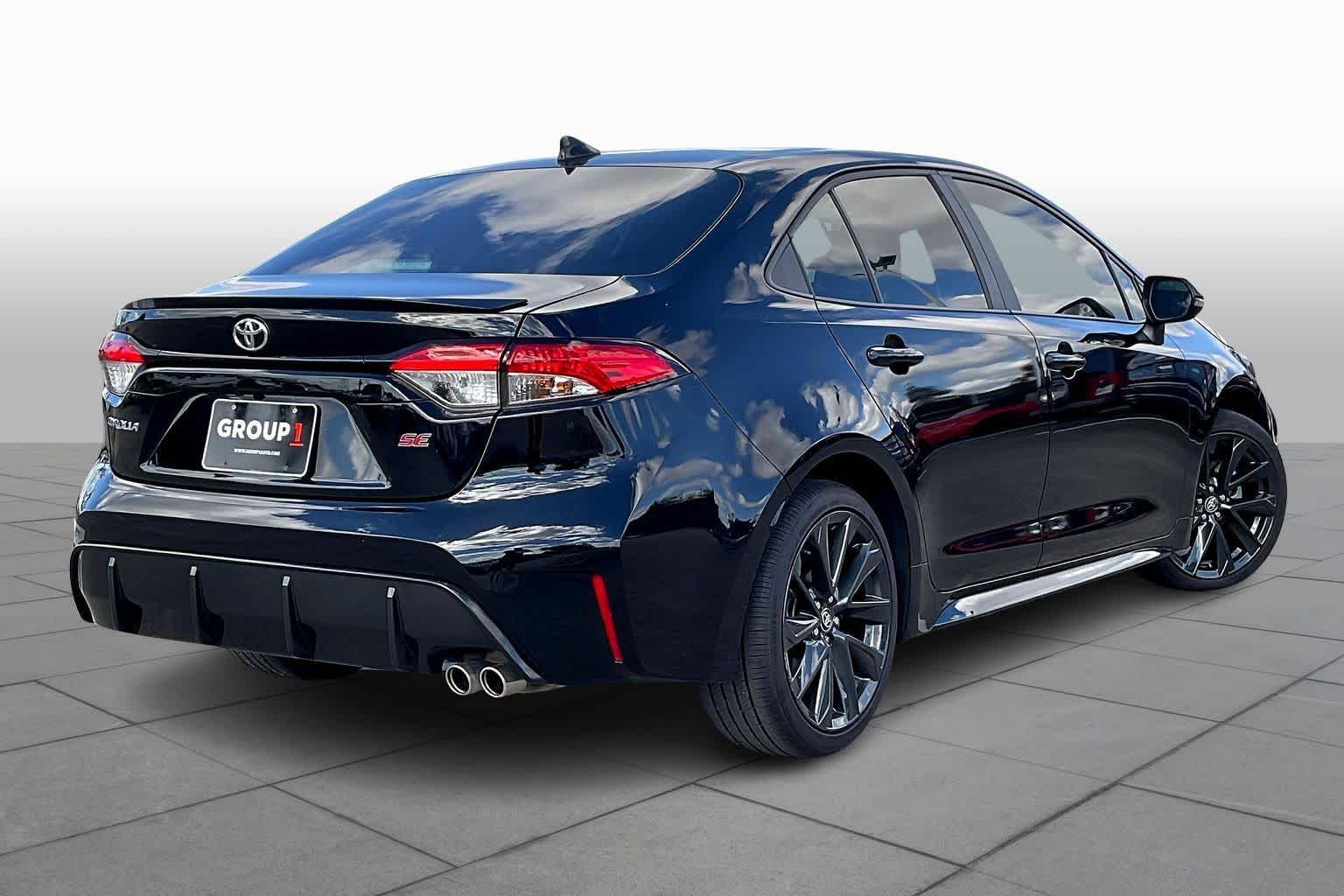 2024 Toyota Corolla SE Midnight Black Metallic at HGreg Houston