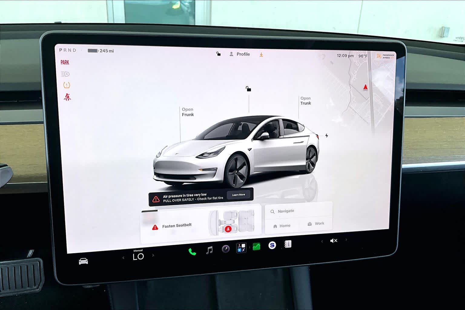 2023 Tesla Model 3  Pearl White Multi-Coat at AutoNation USA Katy