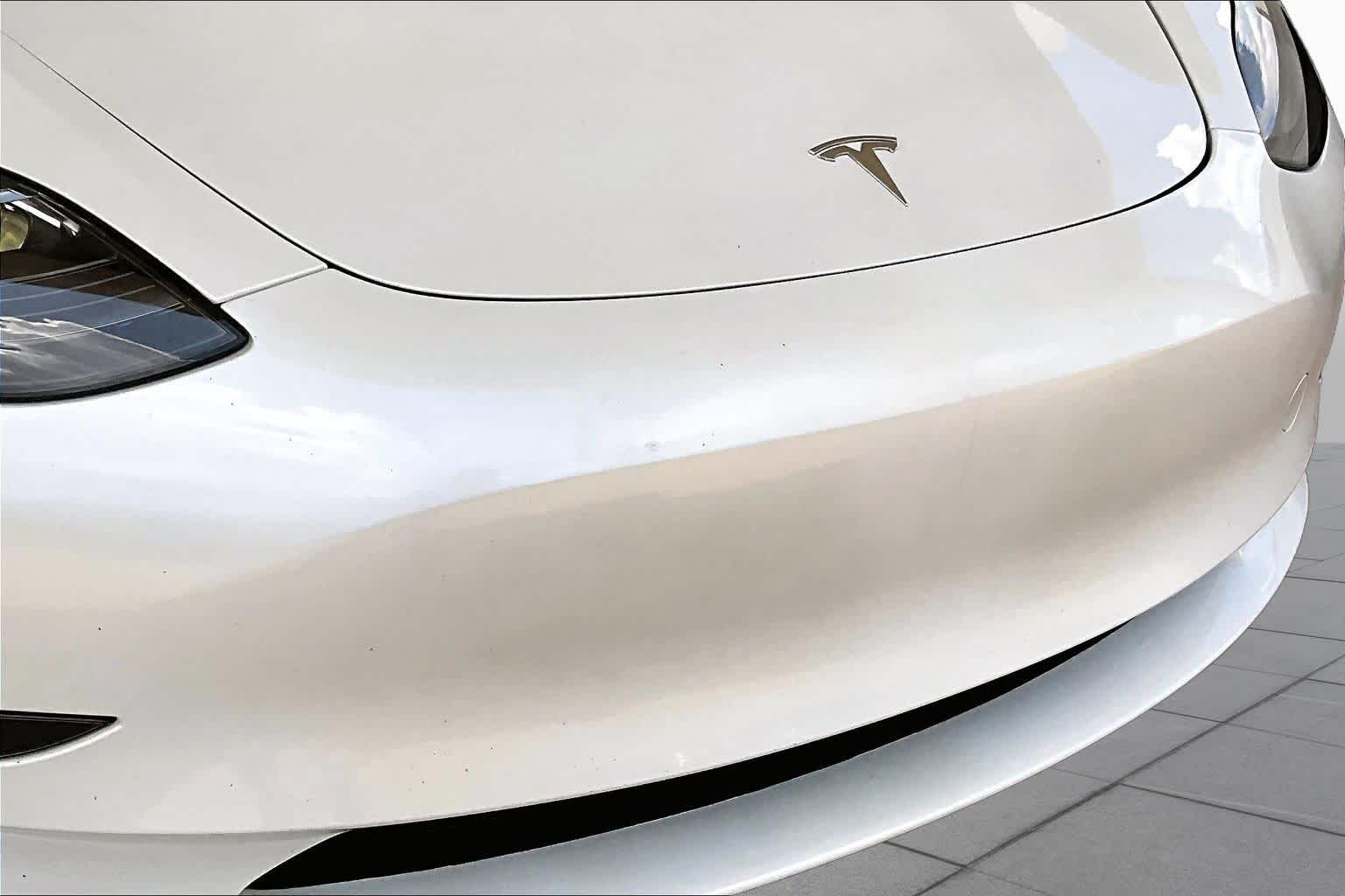 2023 Tesla Model 3  Pearl White Multi-Coat at AutoNation USA Katy