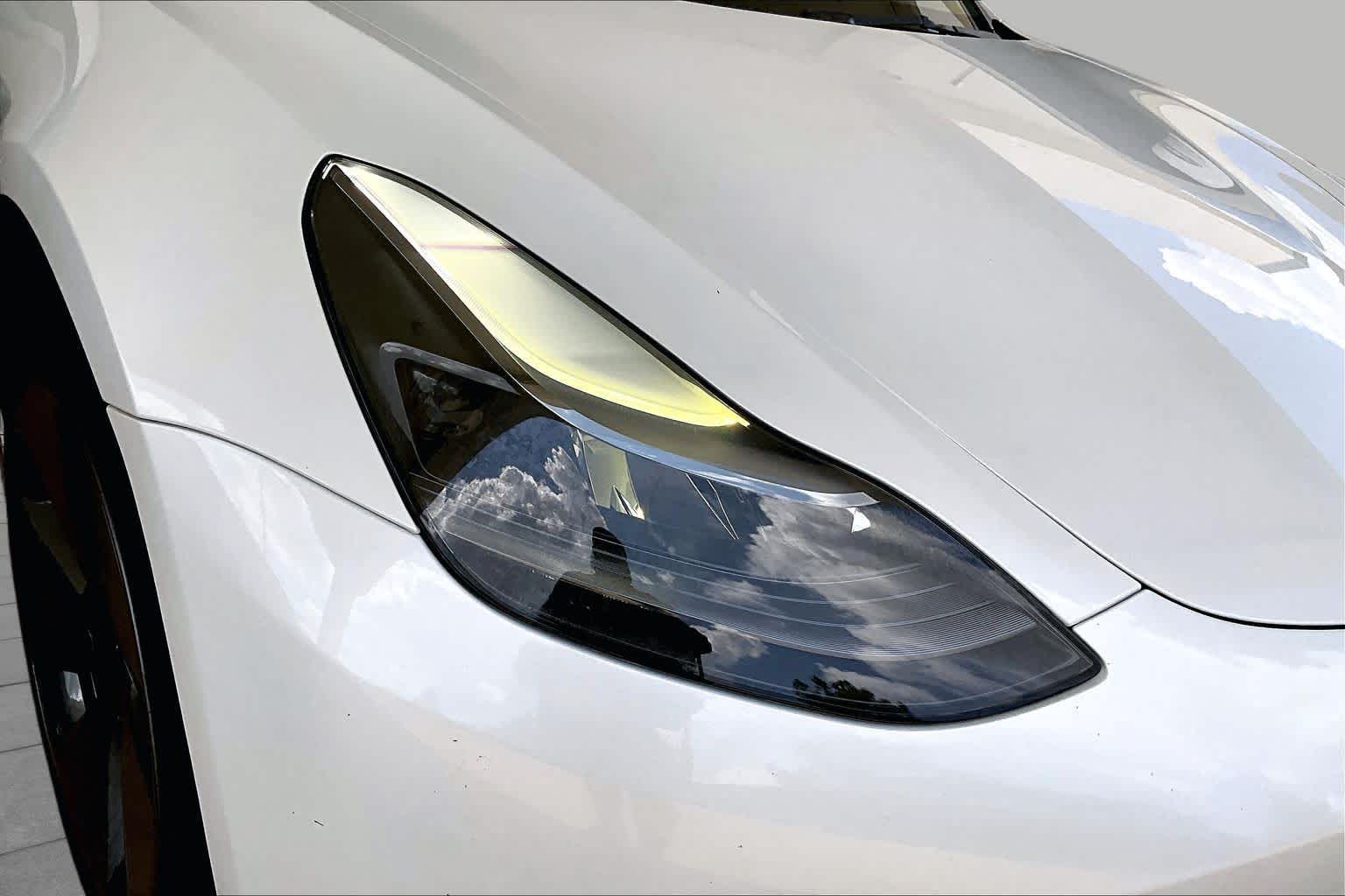 2023 Tesla Model 3  Pearl White Multi-Coat at AutoNation USA Katy