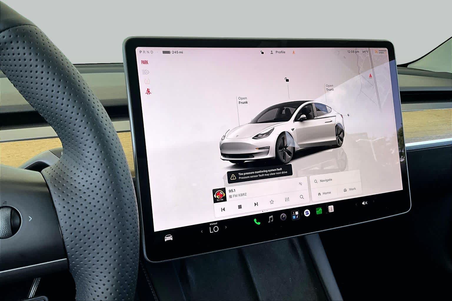 2023 Tesla Model 3  Pearl White Multi-Coat at AutoNation USA Katy