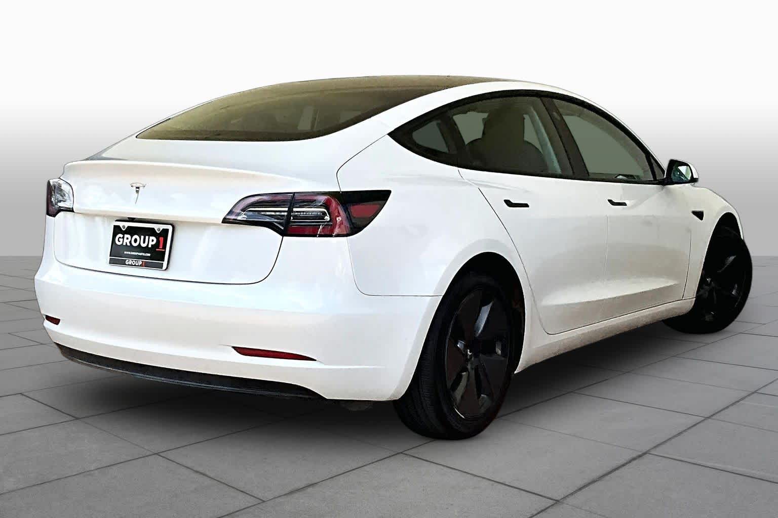 2023 Tesla Model 3  Pearl White Multi-Coat at AutoNation USA Katy