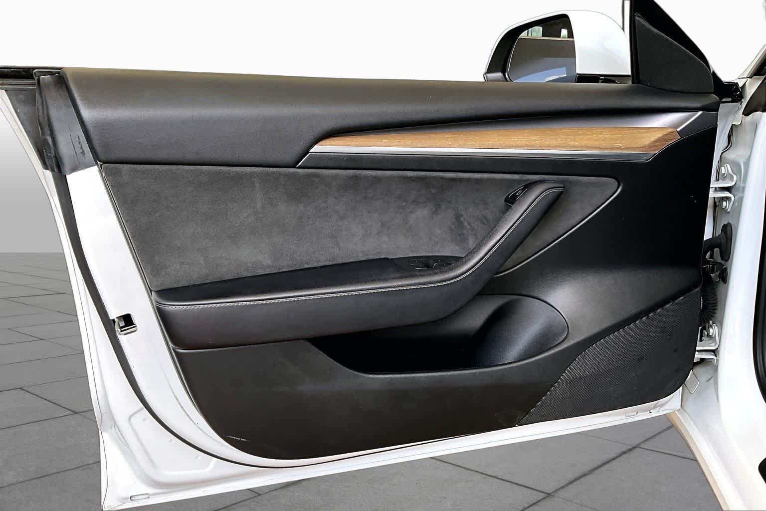 2023 Tesla Model 3  Pearl White Multi-Coat at AutoNation USA Katy