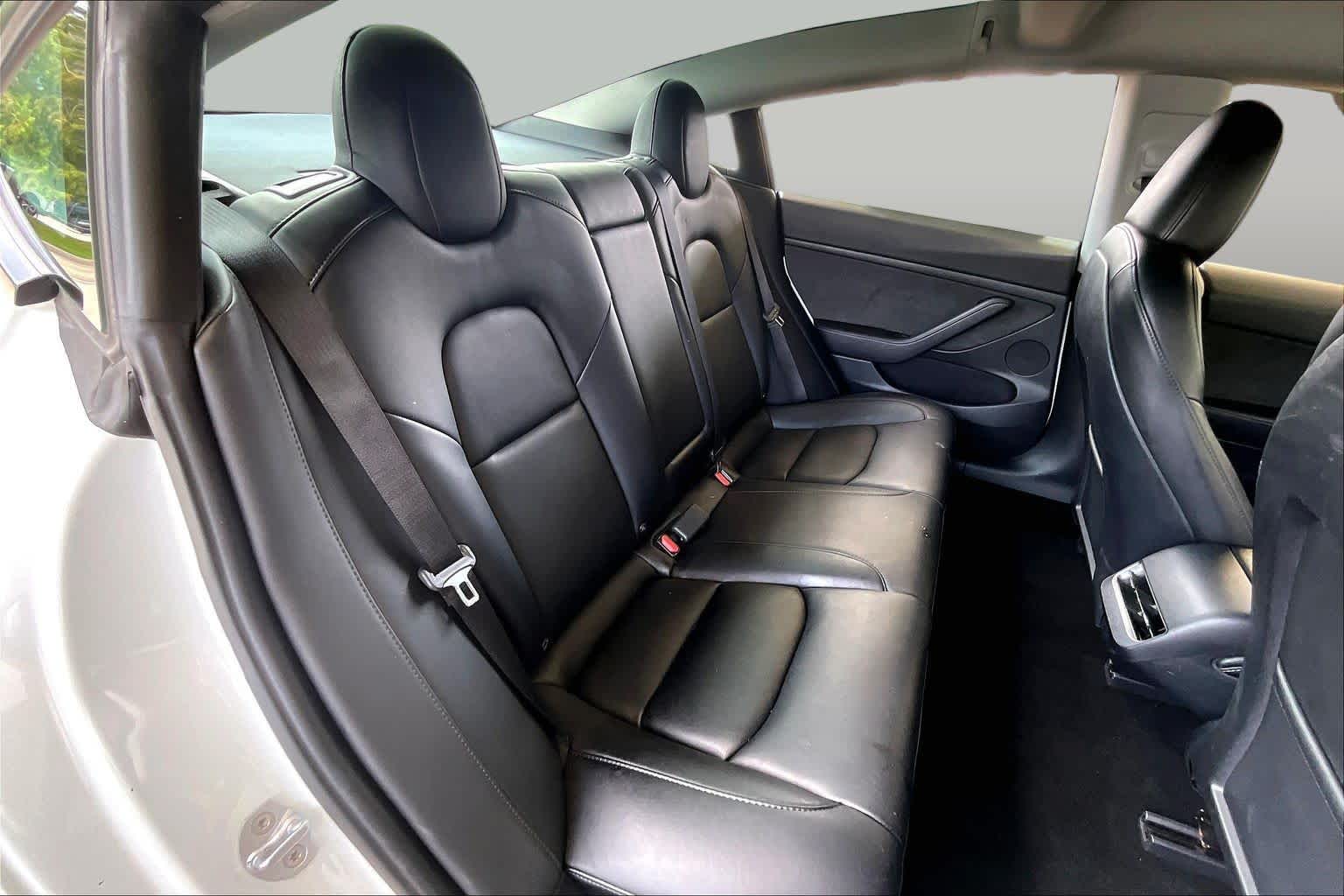 2023 Tesla Model 3  Pearl White Multi-Coat at AutoNation USA Katy
