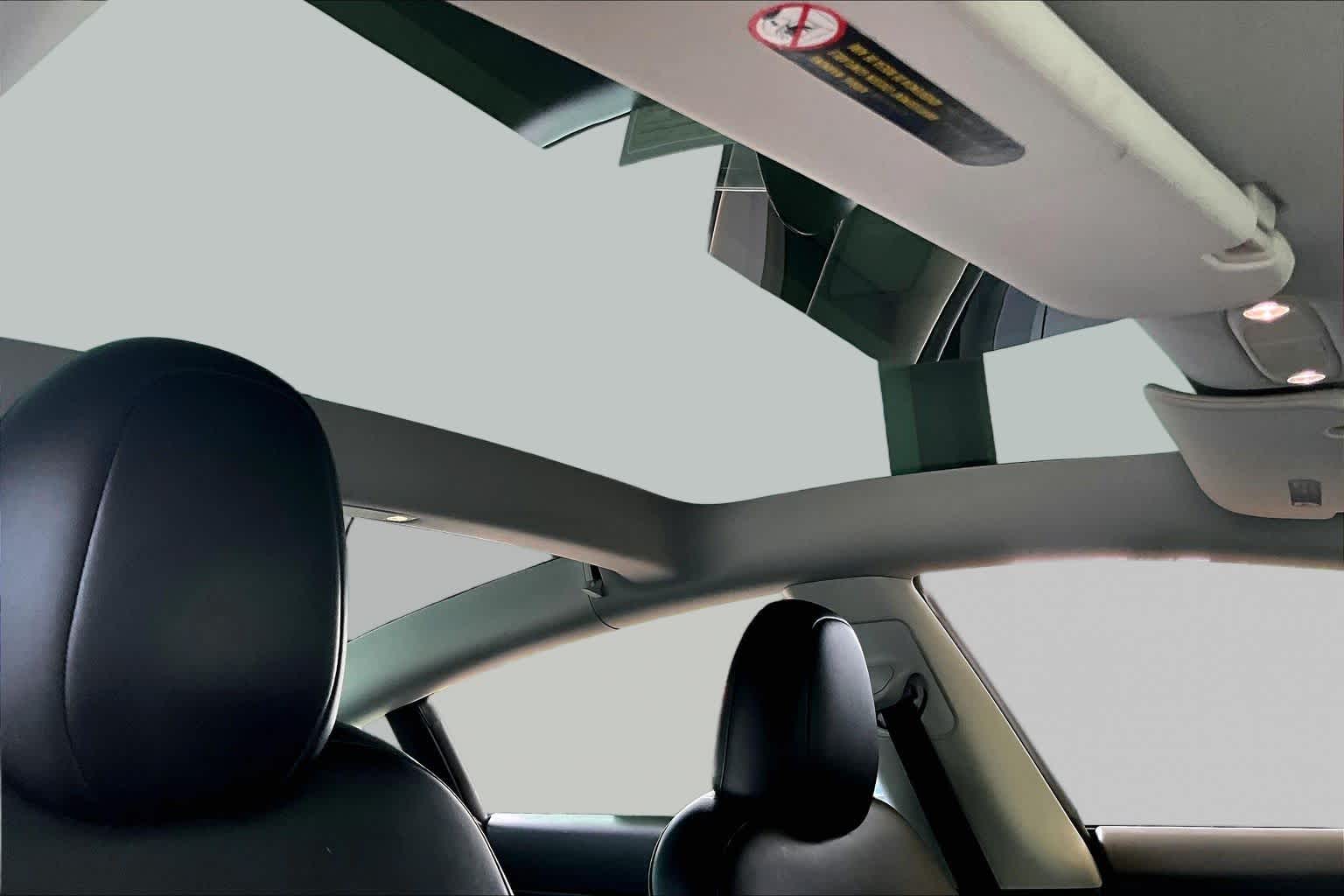 2023 Tesla Model 3  Pearl White Multi-Coat at AutoNation USA Katy