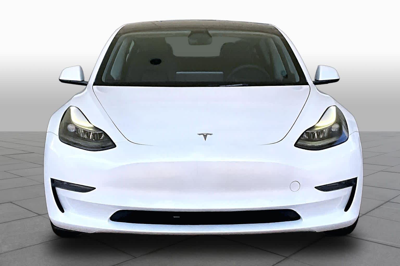 2023 Tesla Model 3  Pearl White Multi-Coat at AutoNation USA Katy