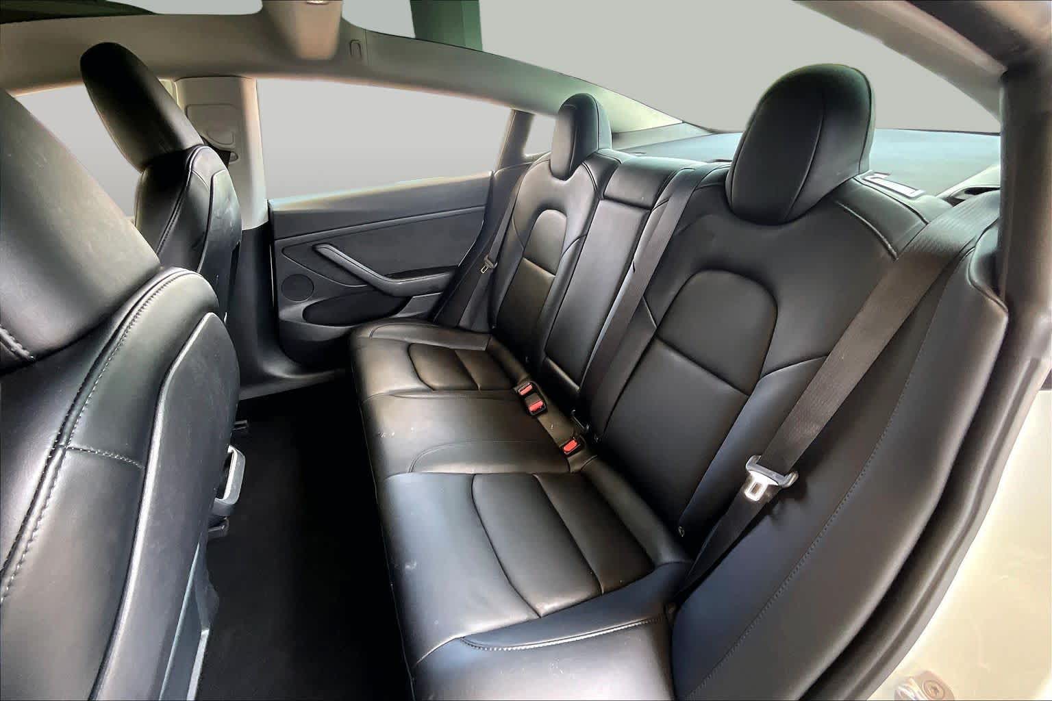 2023 Tesla Model 3  Pearl White Multi-Coat at AutoNation USA Katy