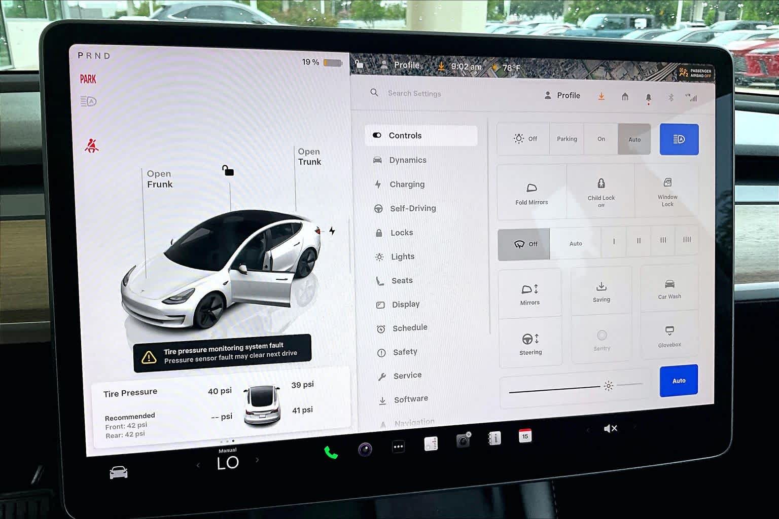 2023 Tesla Model 3  Pearl White Multi-Coat at Tomball Chrysler Dodge Jeep Ram