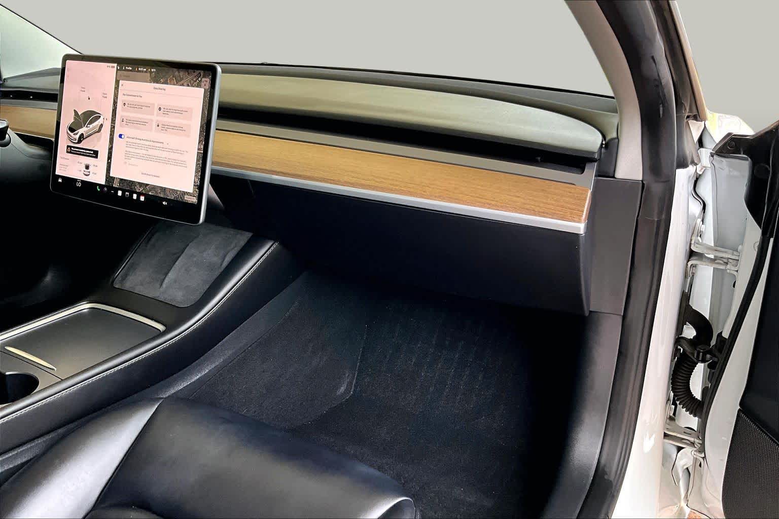 2023 Tesla Model 3  Pearl White Multi-Coat at Tomball Chrysler Dodge Jeep Ram