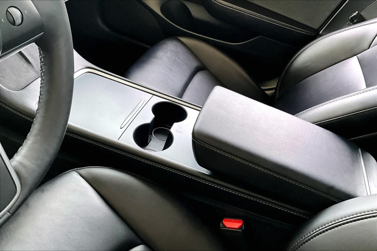 2023 Tesla Model 3  Pearl White Multi-Coat at Tomball Chrysler Dodge Jeep Ram