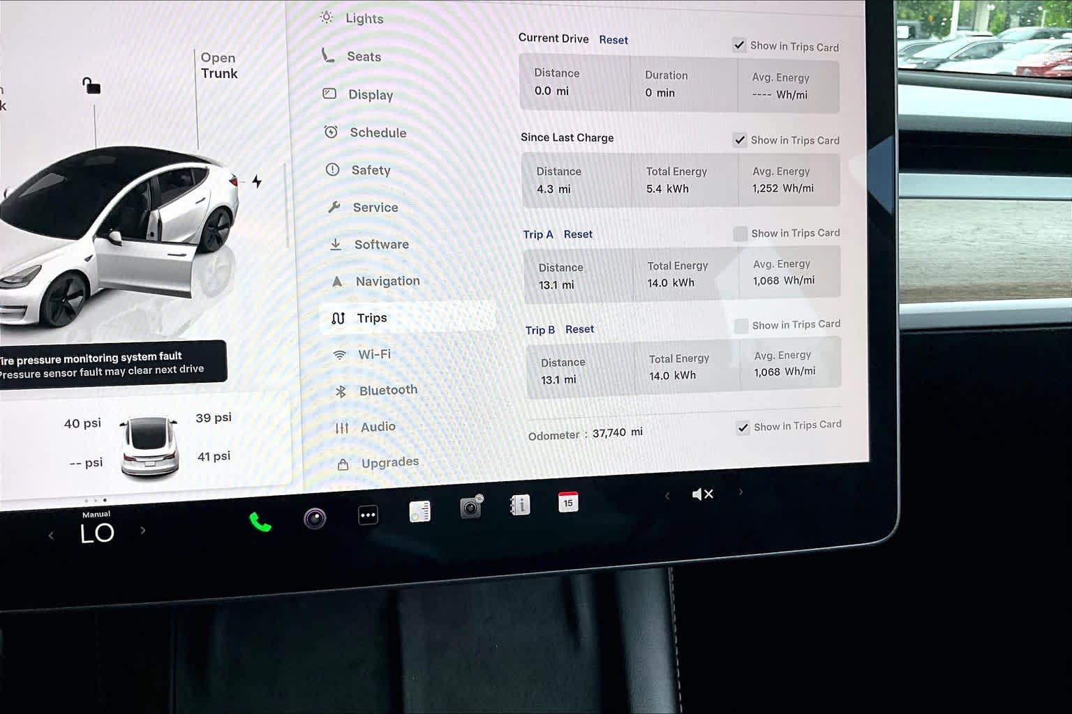 2023 Tesla Model 3  Pearl White Multi-Coat at Tomball Chrysler Dodge Jeep Ram