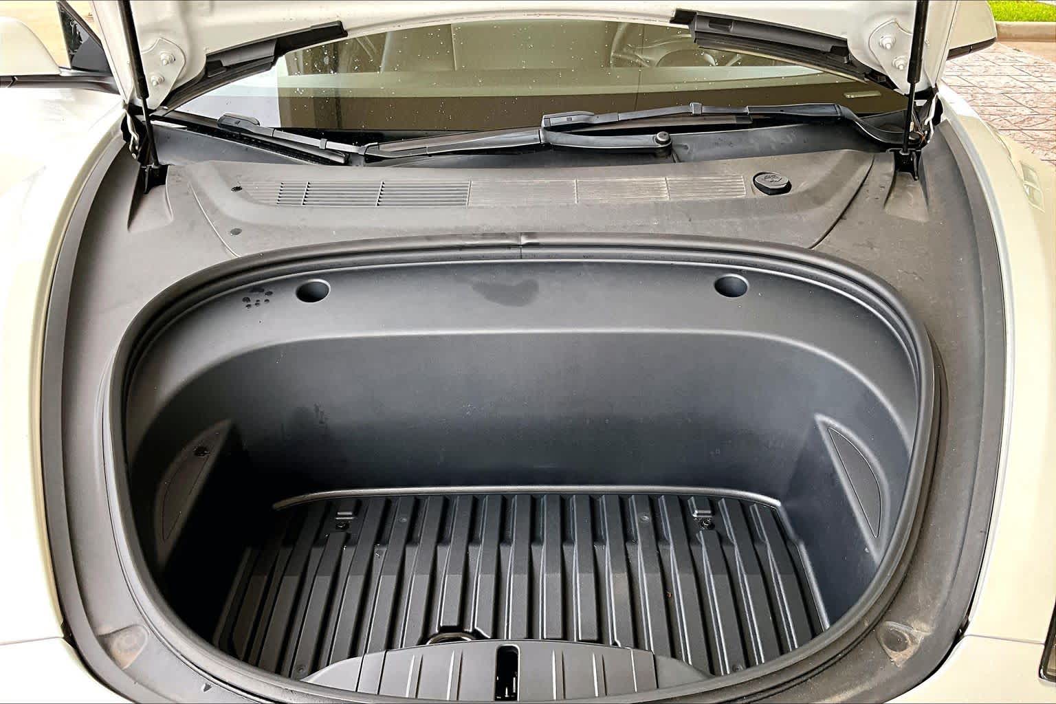 2023 Tesla Model 3  Pearl White Multi-Coat at Tomball Chrysler Dodge Jeep Ram