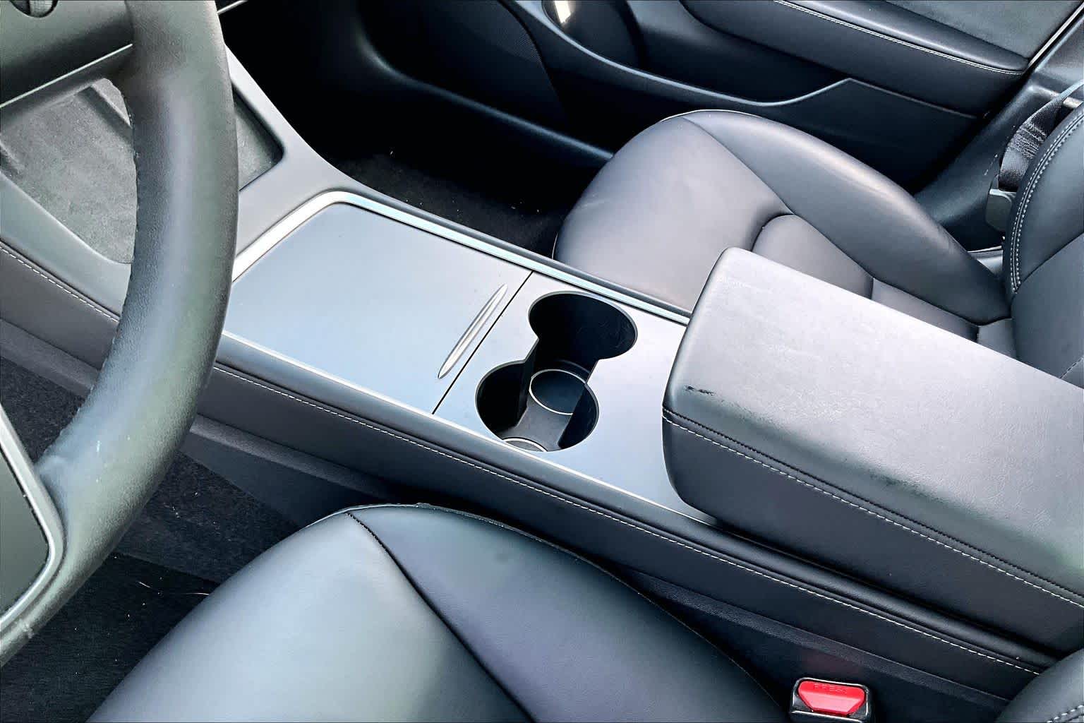 2023 Tesla Model 3  Pearl White Multi-Coat at AutoNation USA Katy