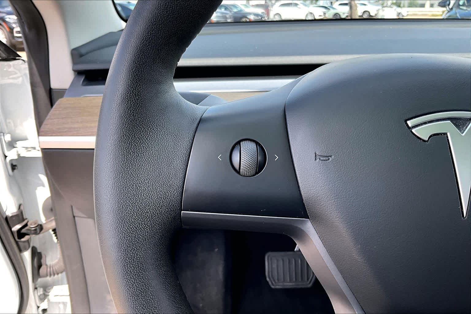 2023 Tesla Model 3  Pearl White Multi-Coat at AutoNation USA Katy
