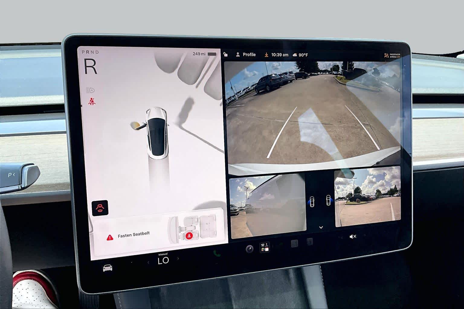 2023 Tesla Model 3  Pearl White Multi-Coat at AutoNation USA Katy