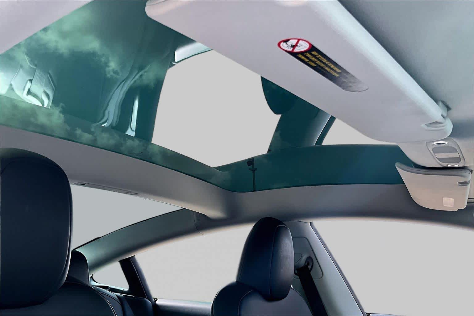 2023 Tesla Model 3  Pearl White Multi-Coat at AutoNation USA Katy