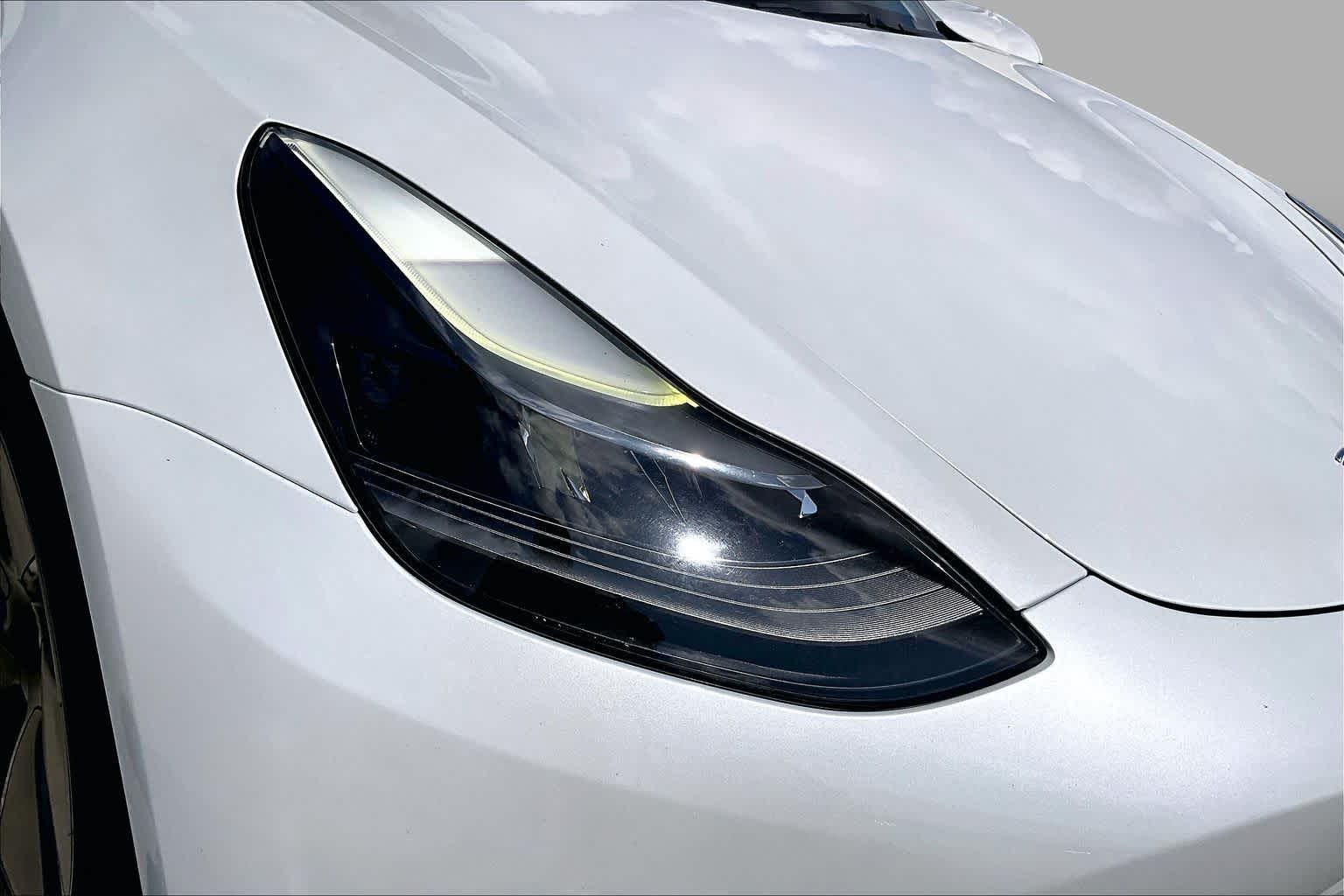 2023 Tesla Model 3  Pearl White Multi-Coat at AutoNation USA Katy
