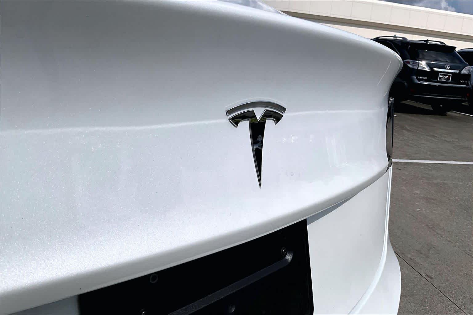 2023 Tesla Model 3  Pearl White Multi-Coat at AutoNation USA Katy