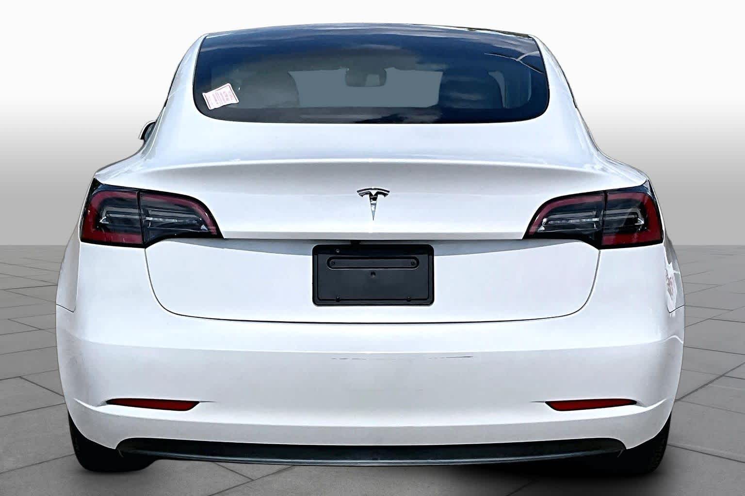 2023 Tesla Model 3  Pearl White Multi-Coat at AutoNation USA Katy