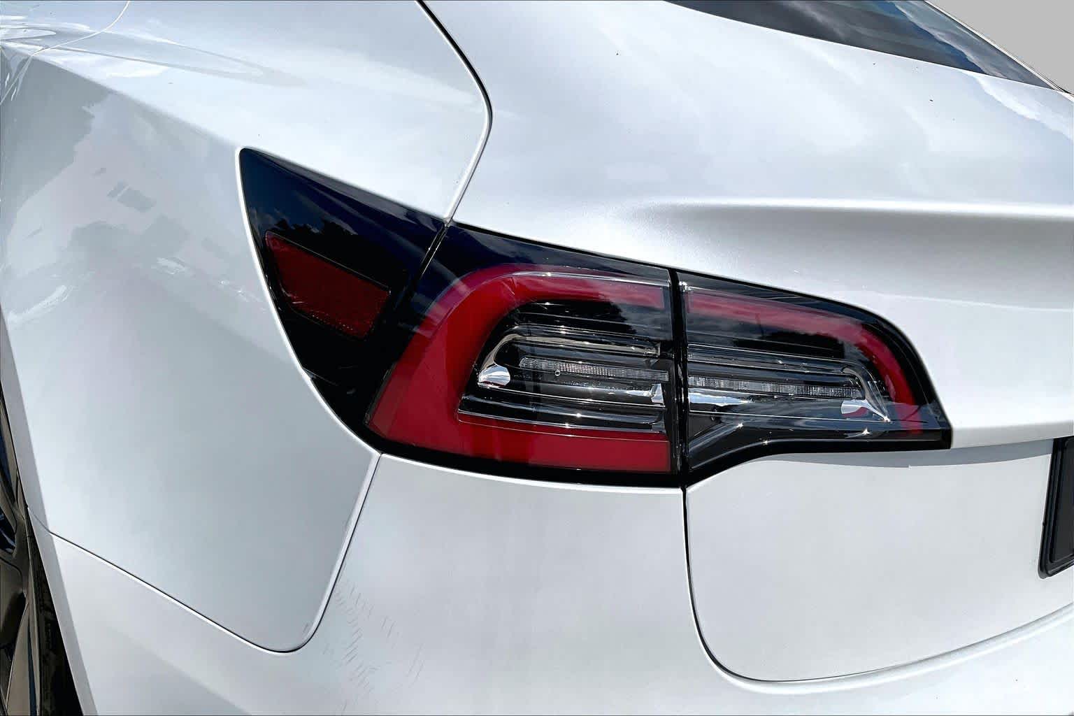 2023 Tesla Model 3  Pearl White Multi-Coat at AutoNation USA Katy