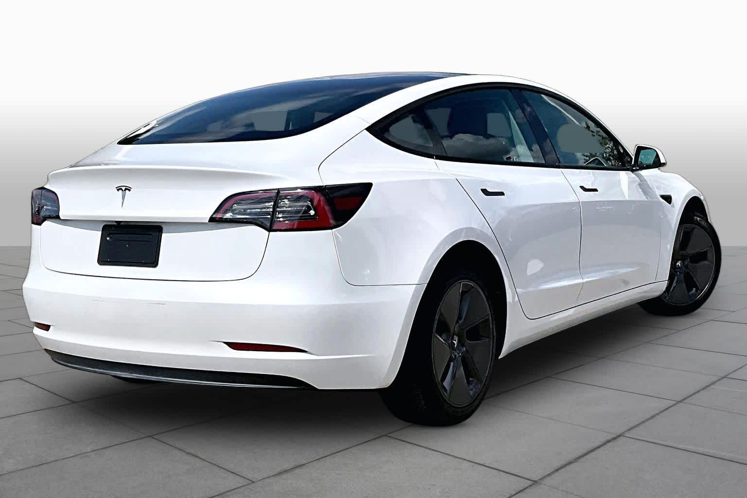 2023 Tesla Model 3  Pearl White Multi-Coat at AutoNation USA Katy