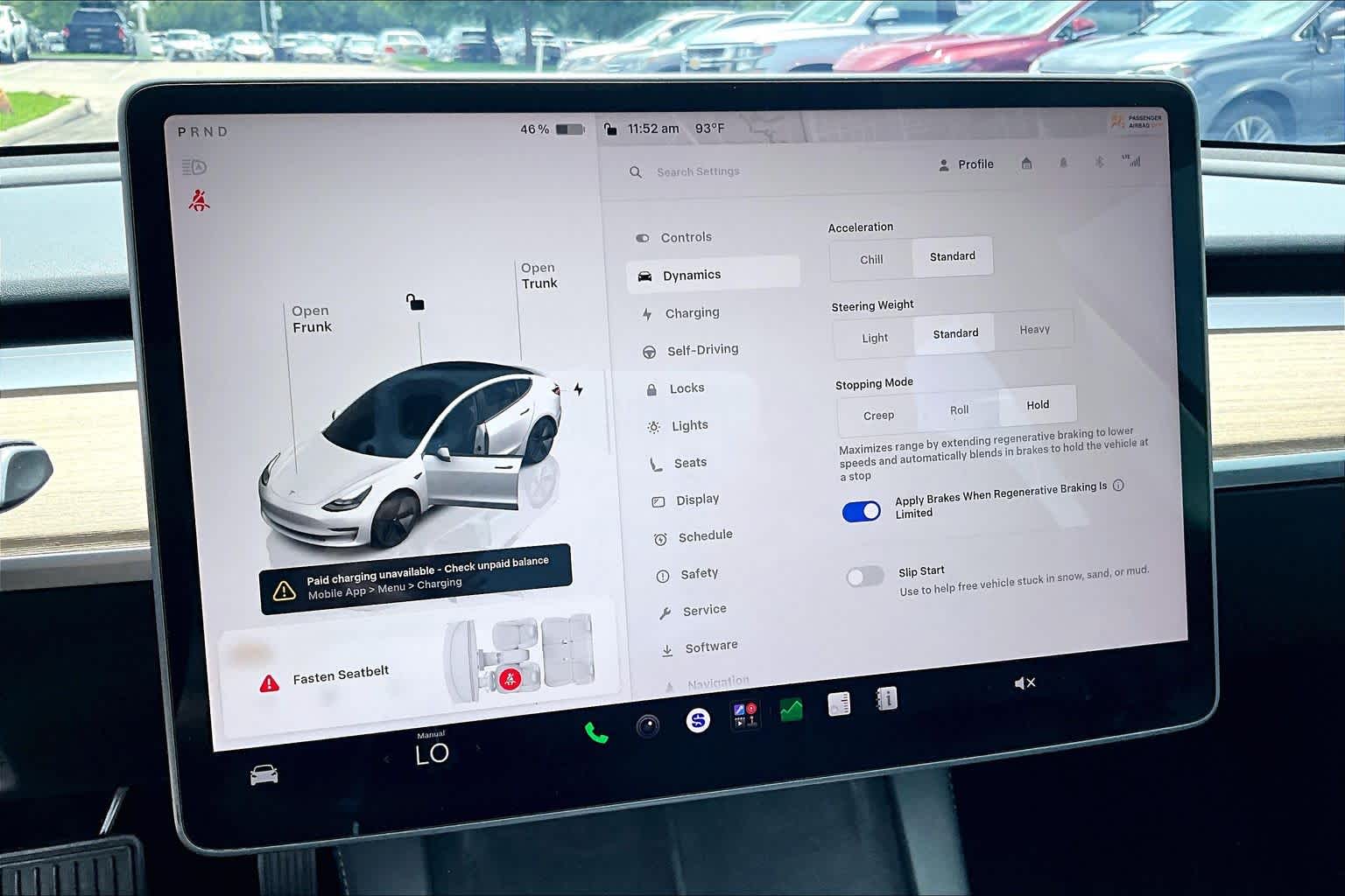 2022 Tesla Model 3  Pearl White Multi-Coat at Tomball Chrysler Dodge Jeep Ram