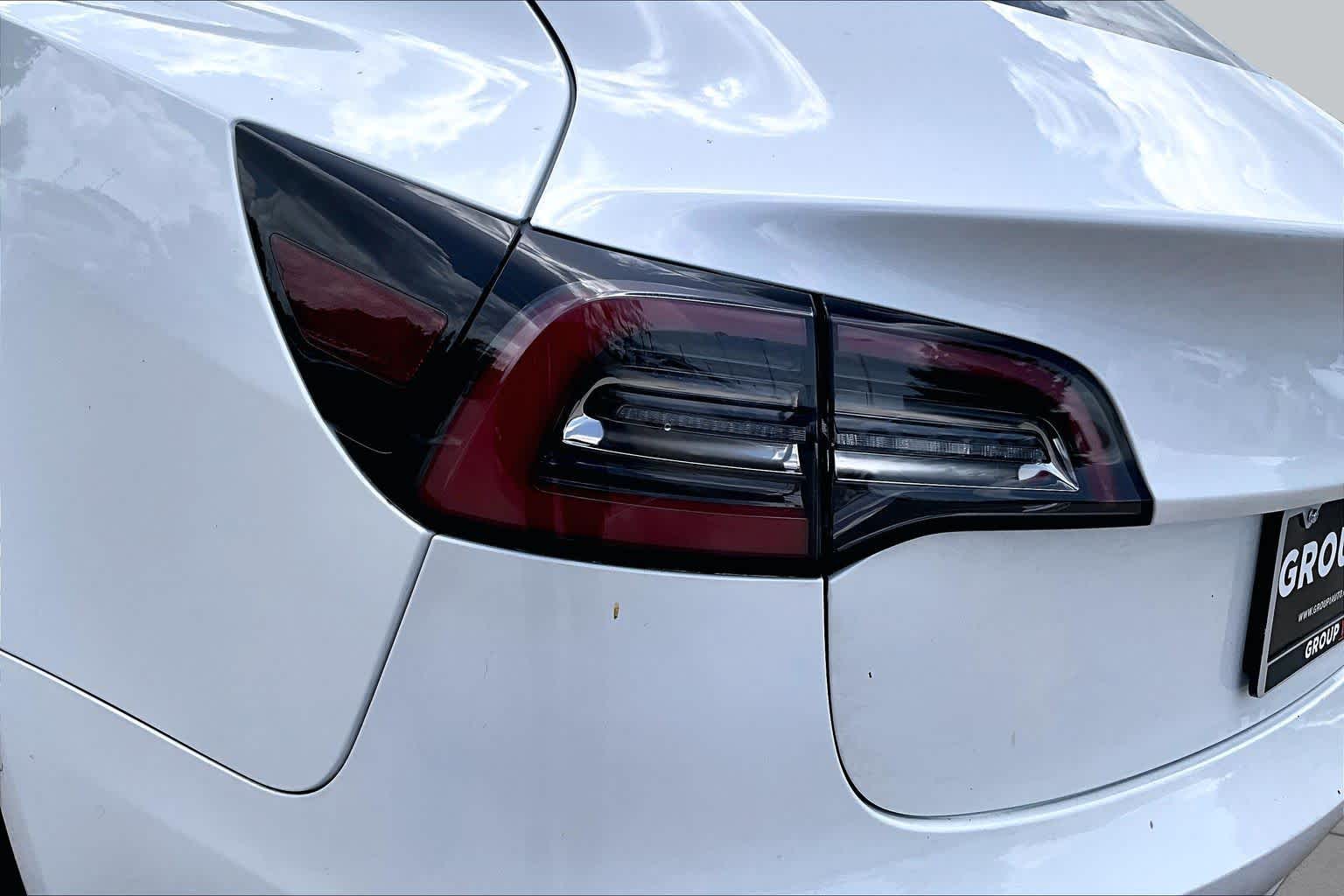 2022 Tesla Model 3  Pearl White Multi-Coat at Tomball Chrysler Dodge Jeep Ram