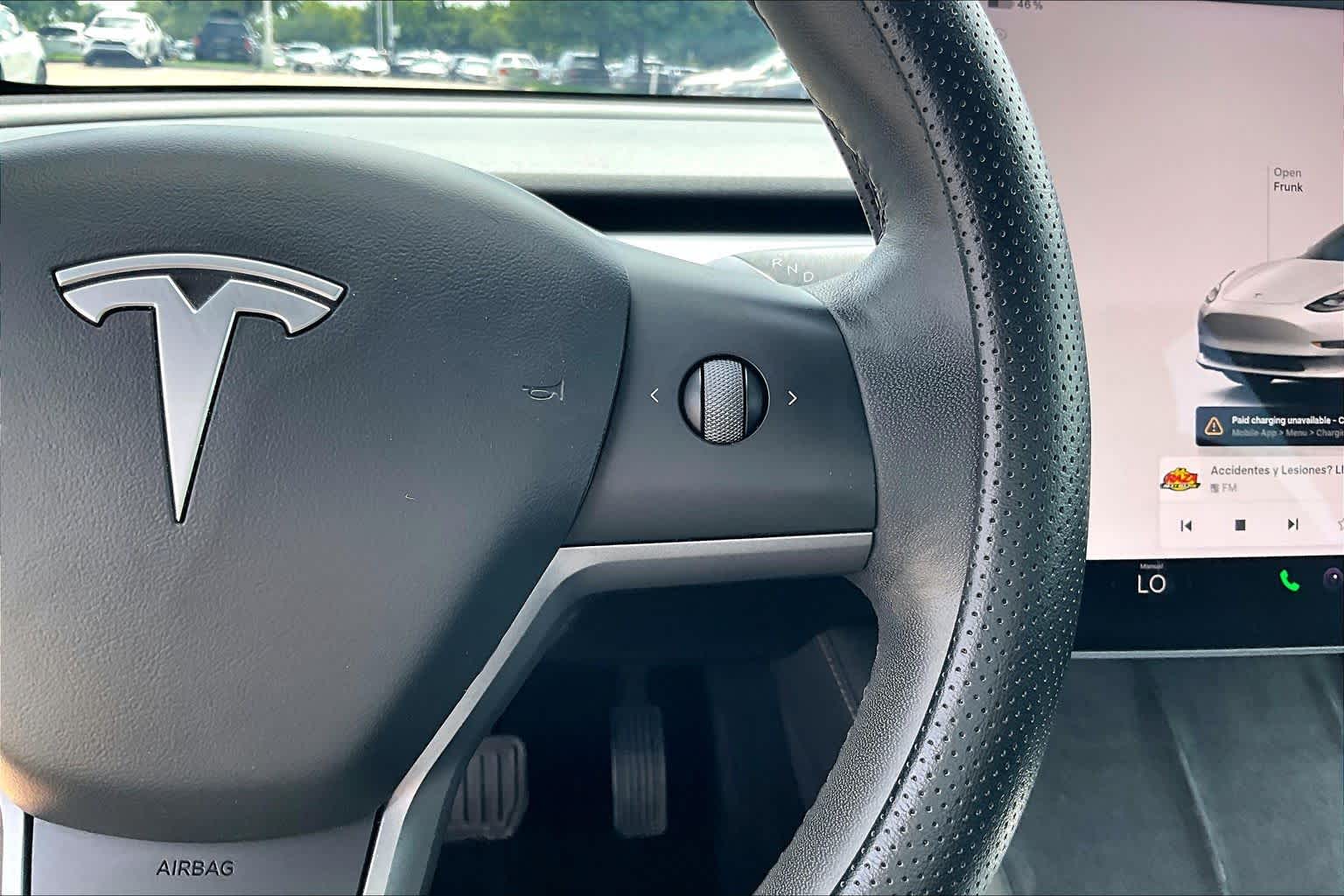 2022 Tesla Model 3  Pearl White Multi-Coat at Tomball Chrysler Dodge Jeep Ram