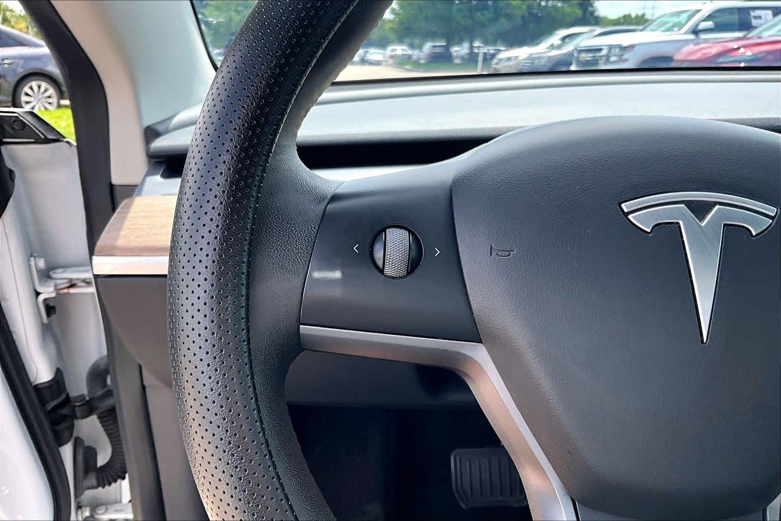 2022 Tesla Model 3  Pearl White Multi-Coat at Tomball Chrysler Dodge Jeep Ram