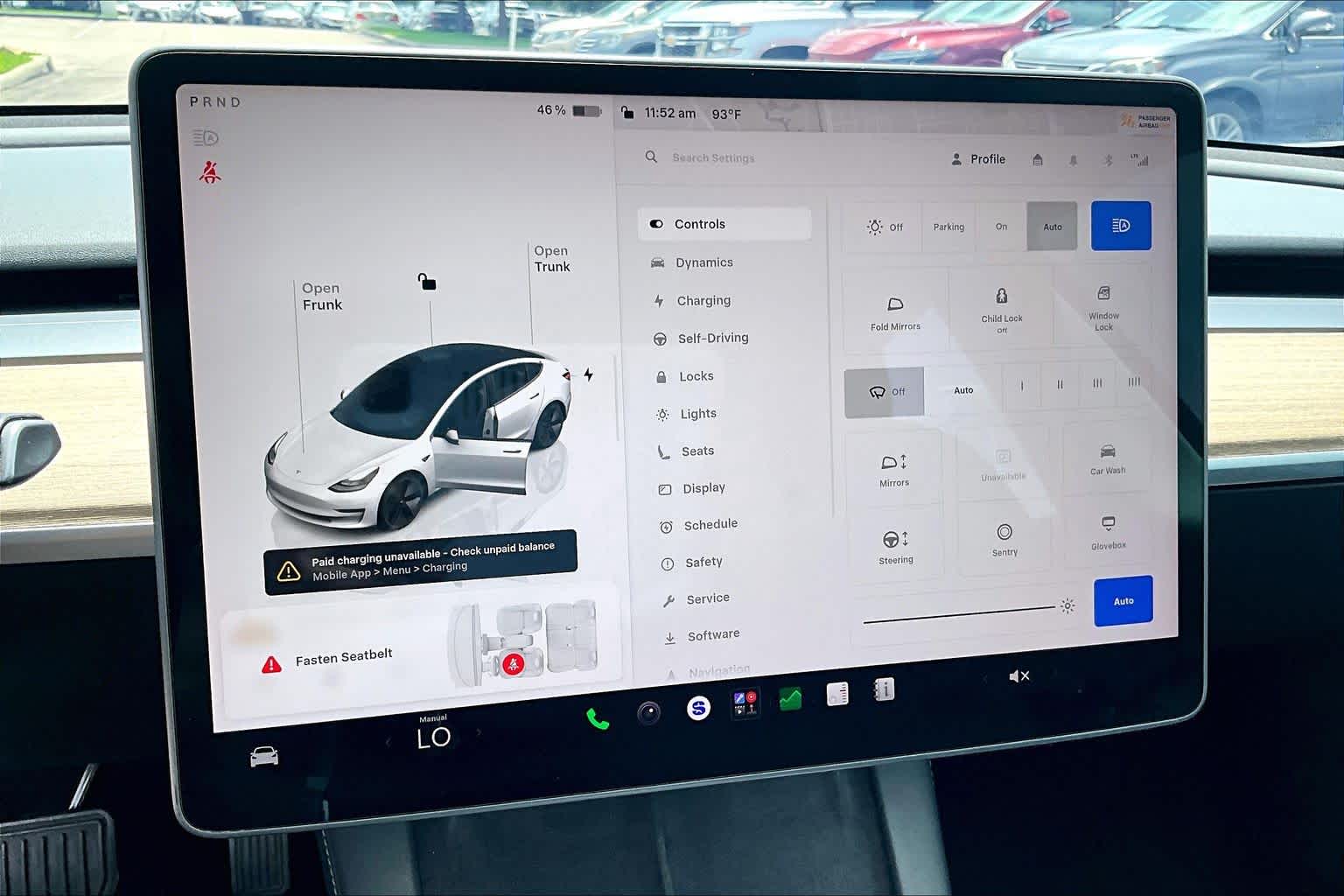 2022 Tesla Model 3  Pearl White Multi-Coat at Tomball Chrysler Dodge Jeep Ram