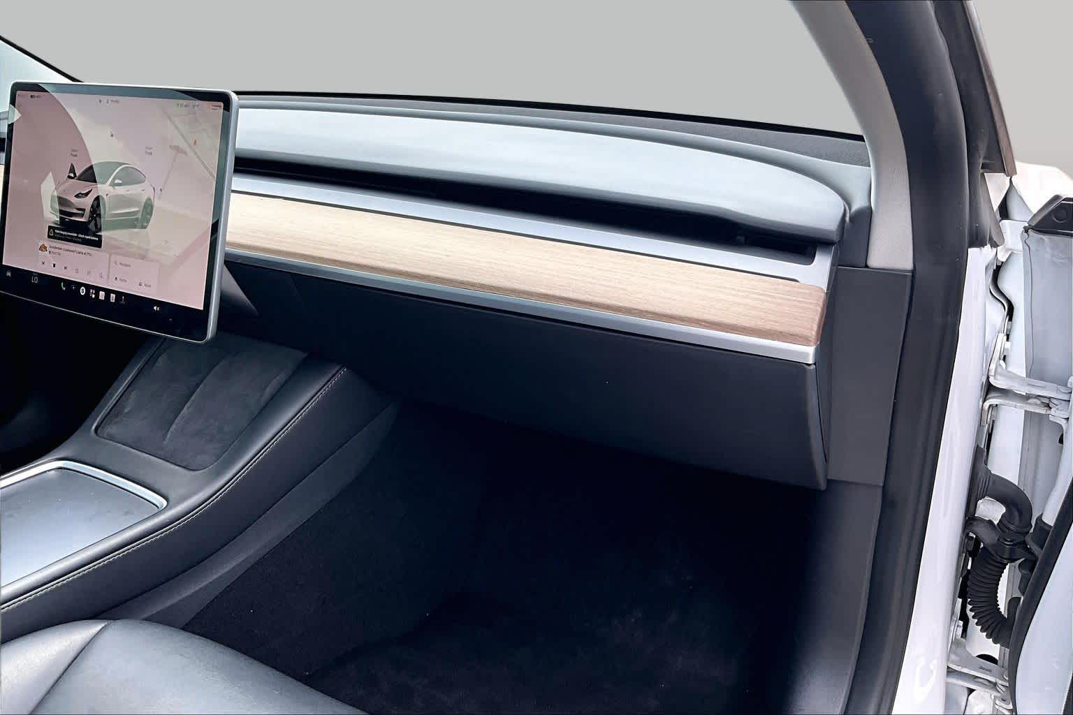 2022 Tesla Model 3  Pearl White Multi-Coat at Tomball Chrysler Dodge Jeep Ram