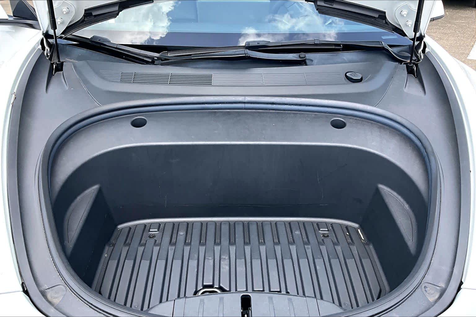 2022 Tesla Model 3  Pearl White Multi-Coat at Tomball Chrysler Dodge Jeep Ram